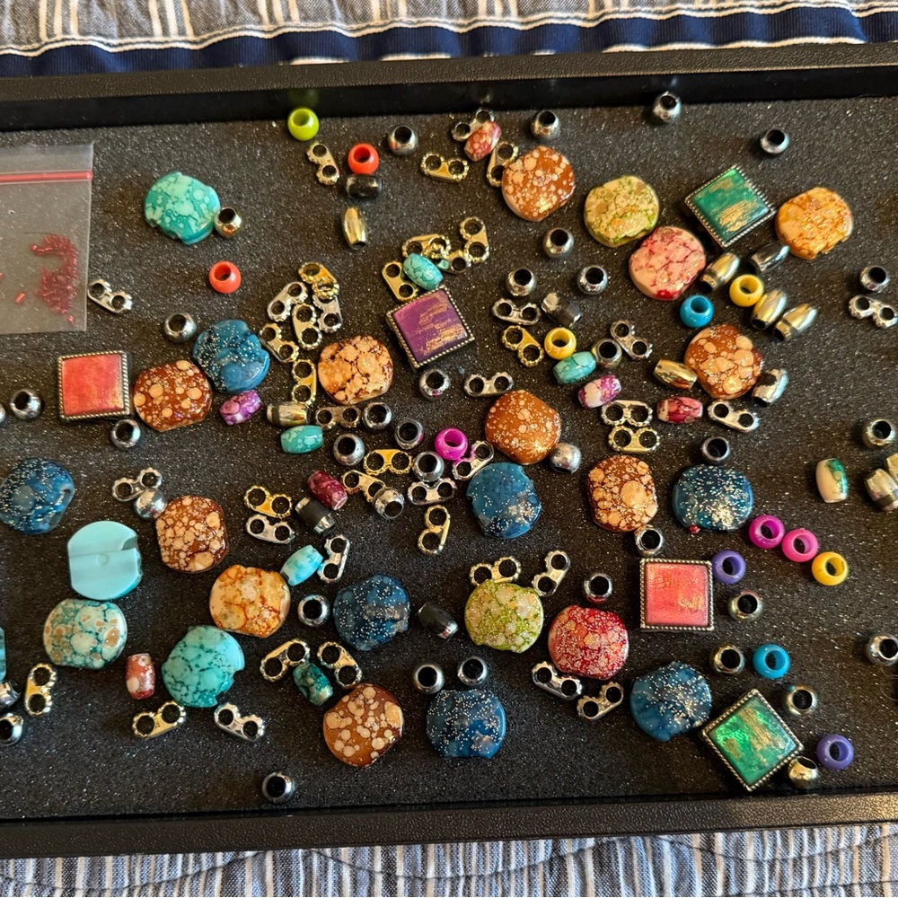 Colorful Bead and Charm Set